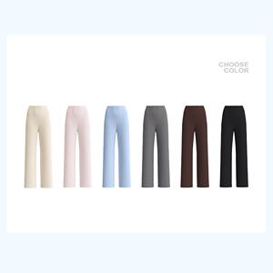 Leggings de <span class=keywords><strong>yoga</strong></span> taille haute pour femme, coupe droite avec poches, ajustement flatteur, haute élasticité pour le <span class=keywords><strong>yoga</strong></span> et le fitness, fabricant - Product Image 2