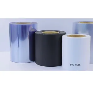 1mm Thickness Milkly White Black Glossy Opaque Plastic Rigid PVC Sheet for UV Offset Printing