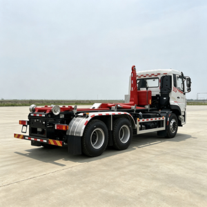 Camion benne à bras de levage Dongfeng ZD 8x4 de 30 tonnes pour déchets, volume de conteneur personnalisé, à vendre - Product Image 4