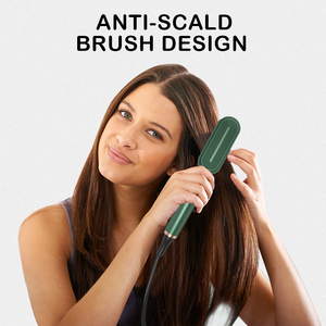 Ready Ship Portable Multi-Functional <span class=keywords><strong>Brosse</strong></span> <span class=keywords><strong>À</strong></span> <span class=keywords><strong>Cheveux</strong></span> <span class=keywords><strong>Électrique</strong></span> Lisseur Lissage Sèche Alliage Peigne Anti-Brûlure Conception En Aluminium - Product Image 6