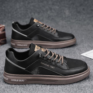 Chaussures de sport légères et respirantes en maille à lacets pour hommes, blanches, nouvelle collection printemps 2025 - Product Image 3