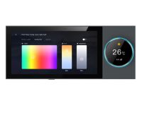 KLASS Nuevo Diseño 6 pulgadas Smart Home System Tuya WiFi Zigbee Central Control host con Panel táctil de cristal para el hogar interruptor inteligente