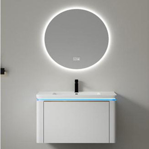 CR Wall Mounted <b>Bathroom</b> Vanity 1020mm White LED <b>Mirror</b> Solid <b>Wood</b> - Product Image 3
