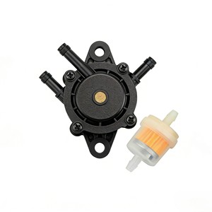 Nouvelle pompe à carburant en métal et plastique CY pour moteurs <span class=keywords><strong>Briggs</strong></span> & <span class=keywords><strong>Stratton</strong></span> - Kit complet avec filtre, tuyau et colliers de serrage (plusieurs options de configuration) - Product Image 4