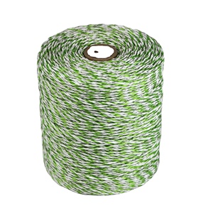 Fil électrique professionnel polyvalent 500M <span class=keywords><strong>en</strong></span> rouleau, haute résistance, faible résistance, pour clôture agricole, isolants pour tous types <span class=keywords><strong>de</strong></span> bétail, <span class=keywords><strong>en</strong></span> acier inoxydable - Product Image 1