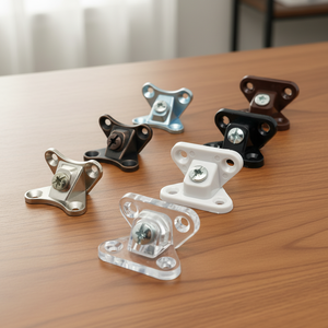 Supporto Angolare per Mobili in Plastica Xiao Shuidi, Connettore a Farfalla per Armadi da Cucina e Bagno Moderni - Product Image 6