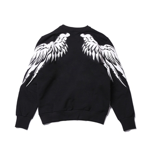 Custom logo Long Sleeve Hoodie Embroidery Pattern <strong>Funky</strong> Pullover Sweatshirts Coat for Unisex - Product Image 1