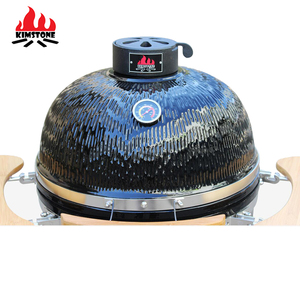 21 pulgadas cocina al aire libre barbacoa de carbón de cerámica estilo parrillas para la casa y el jardín - Product Image 3