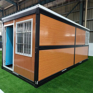 Casa Contenedor Plegable Moderna, Económica y de Alta Calidad, con Estructura de Acero Ligero y Panel Sándwich Impermeable - Product Image 1