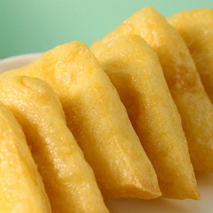 Tofu frit triangulaire, idéal pour les ragoûts, les currys et les plats braisés, 1 cm d'épaisseur, pack <span class=keywords><strong>de</strong></span> service alimentaire en vrac - Product Image 3
