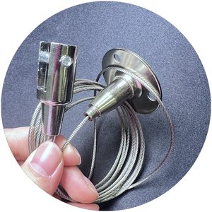 Kits <span class=keywords><strong>de</strong></span> câbles en acier <span class=keywords><strong>pour</strong></span> <span class=keywords><strong>suspension</strong></span> d'éclairage <span class=keywords><strong>de</strong></span> type grille <span class=keywords><strong>de</strong></span> plafond acoustique <span class=keywords><strong>Kit</strong></span> <span class=keywords><strong>de</strong></span> <span class=keywords><strong>suspension</strong></span> monté sur fil <span class=keywords><strong>pour</strong></span> <span class=keywords><strong>luminaire</strong></span> - Product Image 5