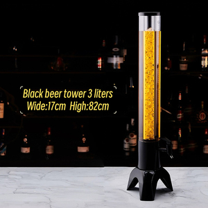 Dispenser Commerciale per Bevande 3L con Secchiello per Ghiaccio in PC e Rubinetto, Ideale per Feste, Limonata, Tè Freddo e Torri Dispenser per Ristorazione - Product Image 6