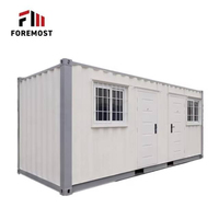 Conteneur de stockage modulaire préfabriqué portable 20FT 40FT, unité de bureau, hébergement temporaire de chantier, entrepôt, atelier extérieur