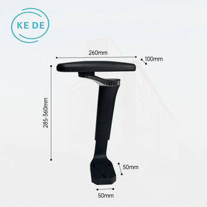 Chaise en maille rotative 5D accessoires de main courante de levage chaise d'ordinateur chaise de bureau ergonomique partie accoudoir réglable - Product Image 4