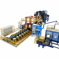 Presse d'extrusion en aluminium robuste pour la fabrication de profilés, extrudeuse industrielle de 8 pouces