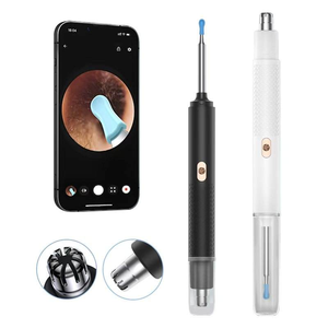 Limpiador de Oídos Visual Inalámbrico 2 en 1, Recortador de Vello Nasal, Compatible con Aplicaciones, Limpiador de Cera de Oídos Inteligente con IA - Product Image 1