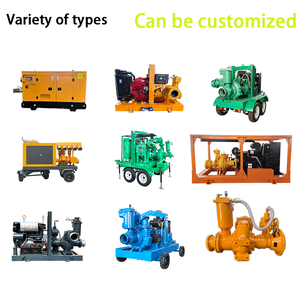 Bomba de Água <span class=keywords><strong>Diesel</strong></span> Assistida por Vácuo de Alta Pressão, Bomba de Drenagem Fixa para Mineração, Construção, Agricultura e Controle de Inundações - Product Image 3