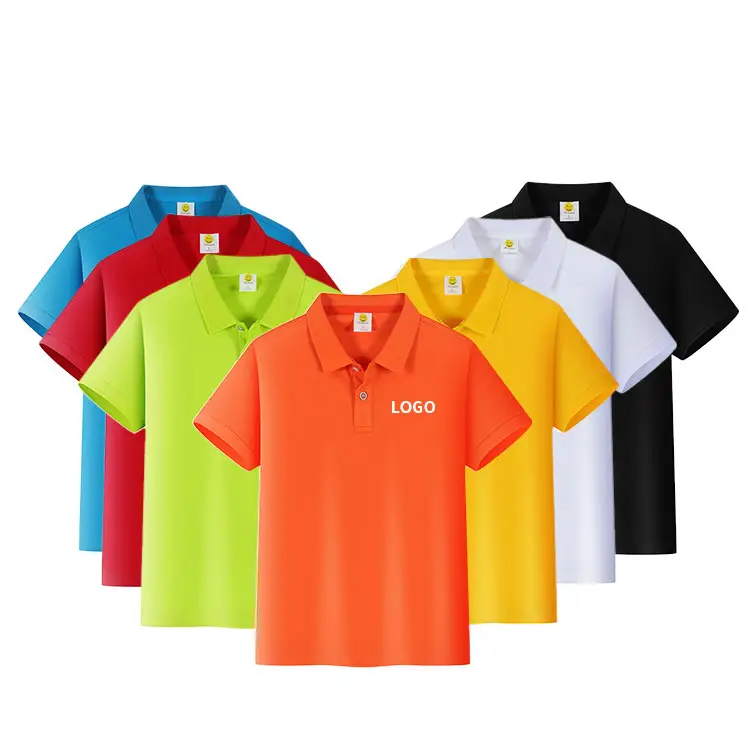Wholesale Boys T-shirts & Polo Shirts Blank Kids School Uniform Cotton Children Polo Shirt