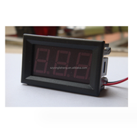 Voltmeter tampilan Digital dua kawat 0.56 inci DC 4.5 v-30 V