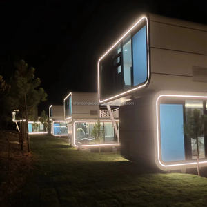 Contenedor de Acero Compacto, Cápsula Espacial, Habitación Móvil, Fácil Instalación, Casa Prefabricada Fuera de la Red para Hoteles Vacíos, Resorts, Apple - Product Image 6