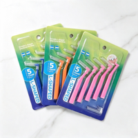 Brosse interdentaire multicolore en nylon Dupont pour nettoyage des implants et des appareils orthodontiques – Soins bucco-dentaires pour adultes