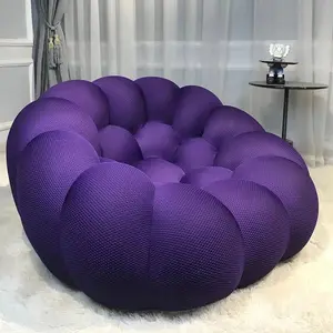 Modern Living Room Single Lazy Sofa Chair Set Furniture And Luxury Accent Chairs For Bedroom Design Round Bubble Lounge Chair