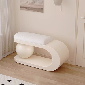Taburete para Cambiar Zapatos <span class=keywords><strong>de</strong></span> Estilo Nórdico <span class=keywords><strong>de</strong></span> Alta Gama, Taburete Creativo para el Hogar, Sofá, Banco para el <span class=keywords><strong>Pie</strong></span> <span class=keywords><strong>de</strong></span> la <span class=keywords><strong>Cama</strong></span>. - Product Image 4
