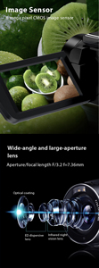 Videocámara Digital Profesional de Mano con Pantalla Táctil LCD de 3.0 Pulgadas para Fotos y Vídeos, 48 Píxeles, Paquete Negro HDV-3051LTRM Dig - Product Image 6