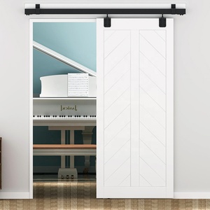 KINMADE Kit de portes coulissantes en acier noir pour l'extérieur des maisons - Product Image 6