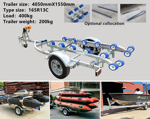 Fabricant de remorques pour bateaux AoMai en Chine / Fournisseur d'usine <span class=keywords><strong>Remorque</strong></span> pour bateau gonflable de 3,8 m <span class=keywords><strong>Remorque</strong></span> pour bateau pliable - Product Image 2
