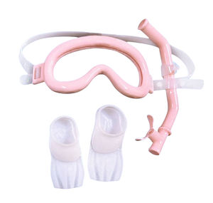 Gafas de Buceo para Muñecas de Moda al por Mayor, Ropa de Muñeca de Plástico ABS Estilo Dibujos Animados, Conjunto de Mini Accesorios - Product Image 2