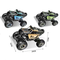 Auto RC Eléctrico de 27MHz, Metálico, de Alta Velocidad, 4x4, Todoterreno, para Niños, Uso Interior y Exterior, voitures rc