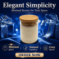 Fabricant de bougies aromatiques OEM ODM pour spa et massage, bougies parfumées en verre avec couvercle en bambou, étiquette privée, fournisseur de bougies d'aromathérapie