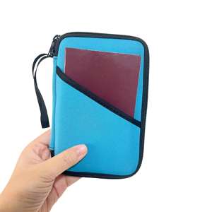 Porte-<span class=keywords><strong>passeport</strong></span> en néoprène imperméable avec sangle de poignet, durable, multi-compartiments, léger, porte-carte d'identité - Product Image 1