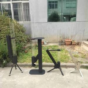 Estufa de pellets de leña para exteriores con <span class=keywords><strong>tubo</strong></span> de fuego y columna de llama, tipo antorcha, segura para leña, del fabricante - Product Image 6