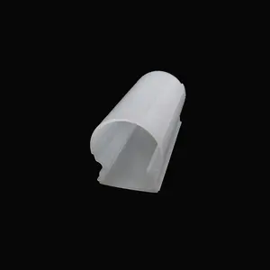 Customed estrusione LED striscia di copertura della luce in alluminio e diffusore PMMA paralume in plastica per illuminazione coperture e tonalità