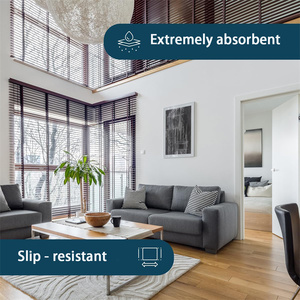 Polaire de <span class=keywords><strong>peintre</strong></span> professionnel 50 m x 1 m, 220 g/m², polaire de couverture de haute qualité pour la peinture, protection pour les sols et les meubles - Product Image 4