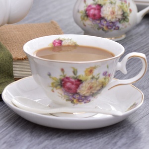 Hot Sell Eco-Friendly Minimalist Porcelain Coffee & <b>Tea</b> <b>Set</b> 15pcs with Custom Logo-Albert Royal Design - Product Image 5