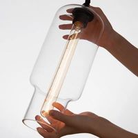 Luminaire suspendu en verre coloré moderne, lampe artistique de luxe pour hôtel, restaurant, salle à manger et îlot de cuisine