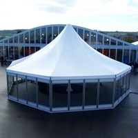 Pagoda poligonal para exteriores, 5x5, festival, 20m, fiesta de circo, hochzeit, zelte, tienda de campaña zelt