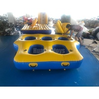 Vente Flash : Tube Gonflable Commercial Personnalisé 3x2.9m en PVC Anti-UV, 5 Places, pour Sports Nautiques en Mer