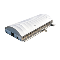 Tente de sport robuste pour arène équestre, tente de sport en aluminium