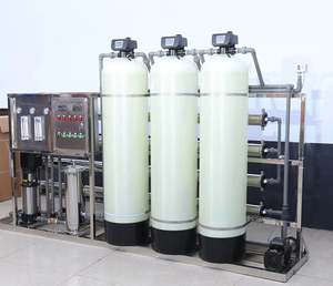2000 Liter Pro Stunde Industrielle RO-Membran Trinkwasser-Aufbereitungsanlage mit 5 Stufen PLC-gesteuerter Pumpe und 1 Jahr Garantie - Product Image 1