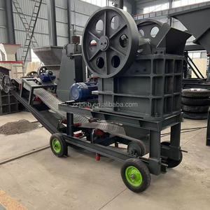 28 tấn mỗi giờ di động DIESEL Máy Nghiền hàm Rock rusher Máy Nghiền đá nhỏ để làm cho sỏi di động DIESEL Máy Nghiền hàm - Product Image 4