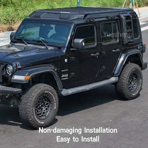 Accessoires tout-terrain pour Jeep Wrangler JK JL, échelle latérale pliable en alliage d'aluminium pour voiture, accessoires automobiles - Product Image 3