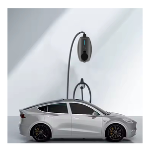 Borne de recharge murale EVwallbox 32A IP65 Type 2, mini station de charge AC 7KW pour véhicule électrique domestique - Product Image 5