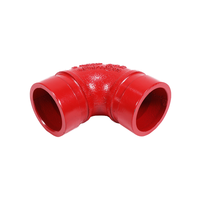 Système de protection incendie Tuyaux de lutte contre l'incendie Raccords de tuyauterie en fonte ductile Té mécanique Gicleurs d'incendie