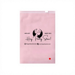 Sacs d'emballage pour vêtements 8 x 10 pouces, sacs en plastique givré avec fermeture éclair sans trou d'aération pour vêtements et t-shirts - Product Image 1