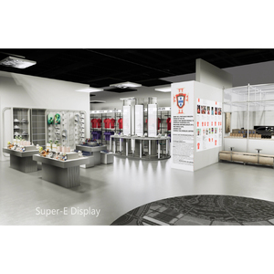 Espositore per abbigliamento sportivo moderno di alta qualità con Design 3D gratuito per il negozio di attrezzature sportive per il Fitness - Product Image 3