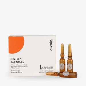 Divain Hyalu-C Ampoules 10x2Ml Siero alla Vitamina C Idratante per Tutti i Tipi di Pelle - Product Image 1